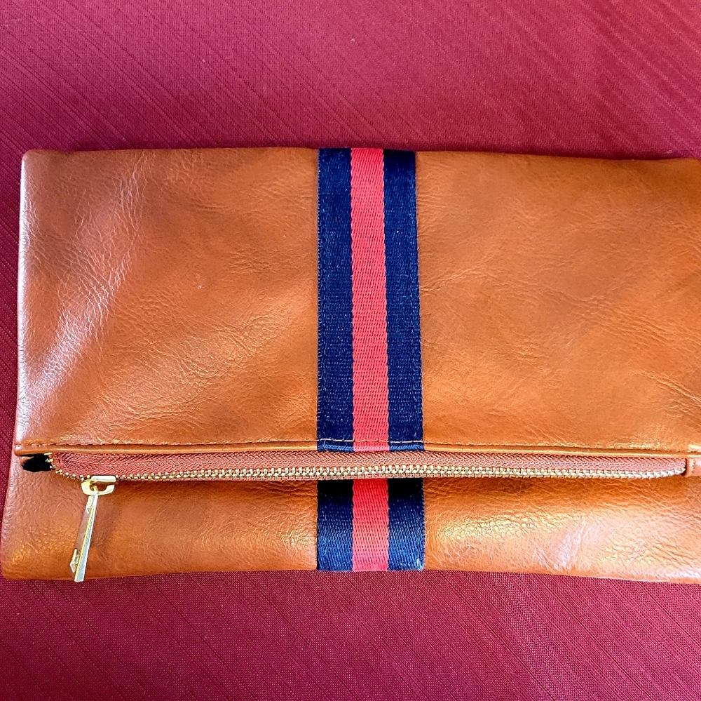 Funky Monkey Fold over Clutch